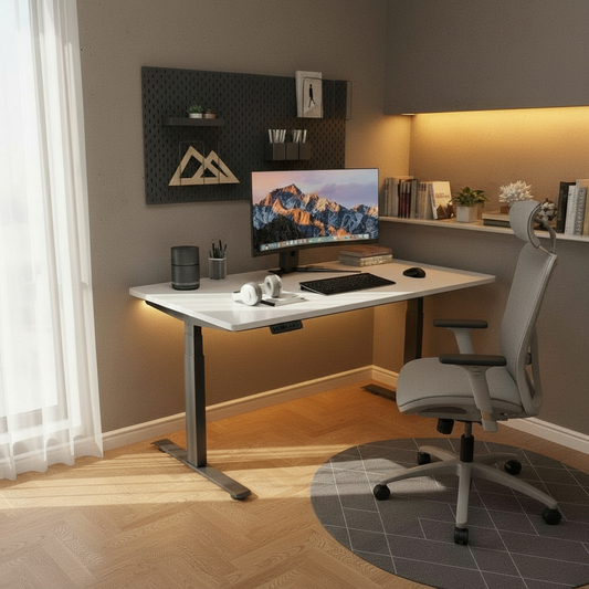 Luna Pro Desk – Biroul electric reglabil care crește odată cu tine