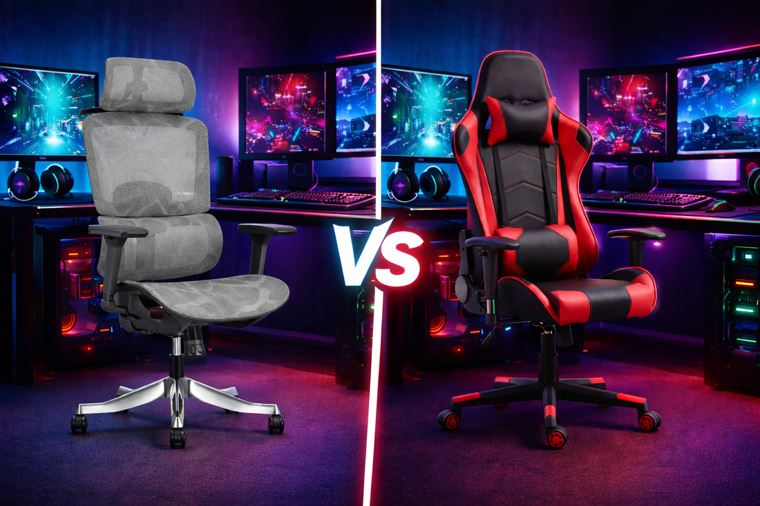 Scaun Ergonomic vs Scaun Gaming – Care e Mai Bun în 2026?