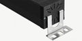 Bachmann Connect Line extension cord, 5 x Schuko, cord 2 m, black · ergoliv