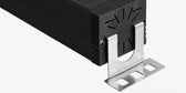 Bachmann Connect Line extension cord, 5 x Schuko, cord 2 m, black · ergoliv