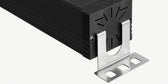 Bachmann Connect Line extension cord, 8 x Schuko, cord 2 m, black · ergoliv