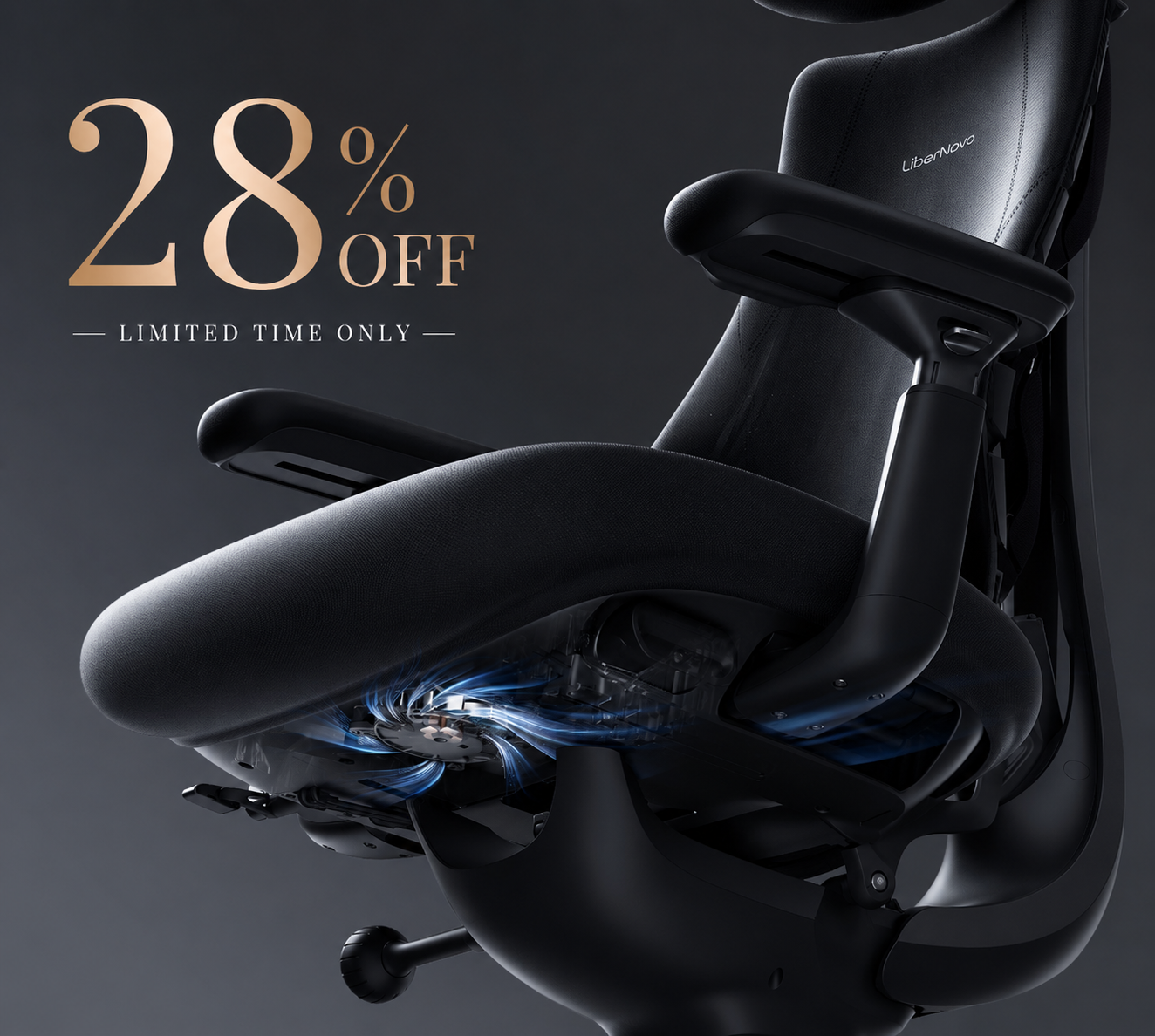 LiberNovo Omni Pro – Scaun ergonomic dinamic