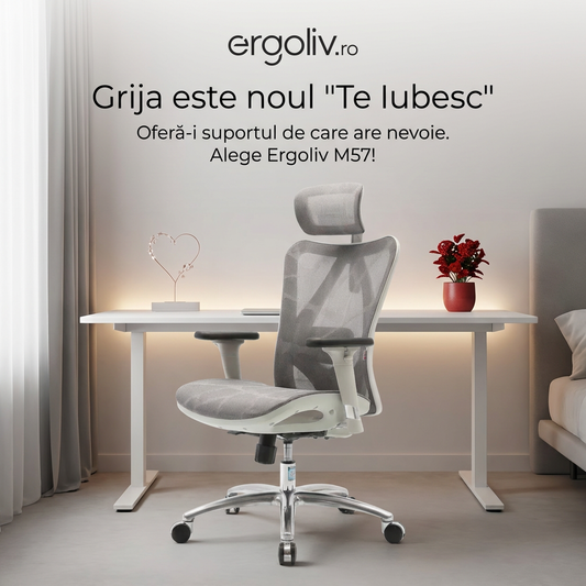 Scaun de birou ergonomic full mesh M57