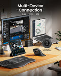 ProtoArc EM11 Pro conectat la trei dispozitive · ergoliv