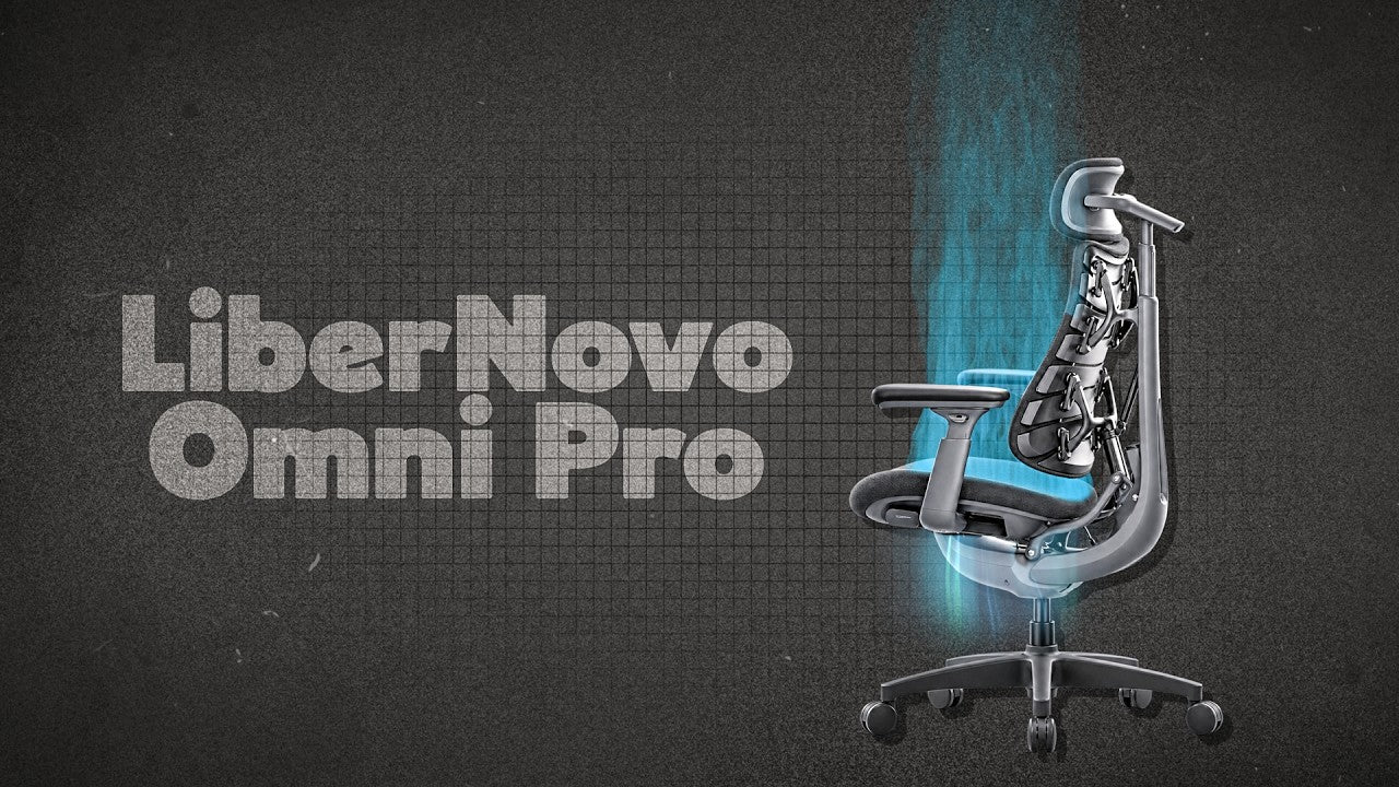 A LiberNovo Omni Pro ergonomikus szék a videóban